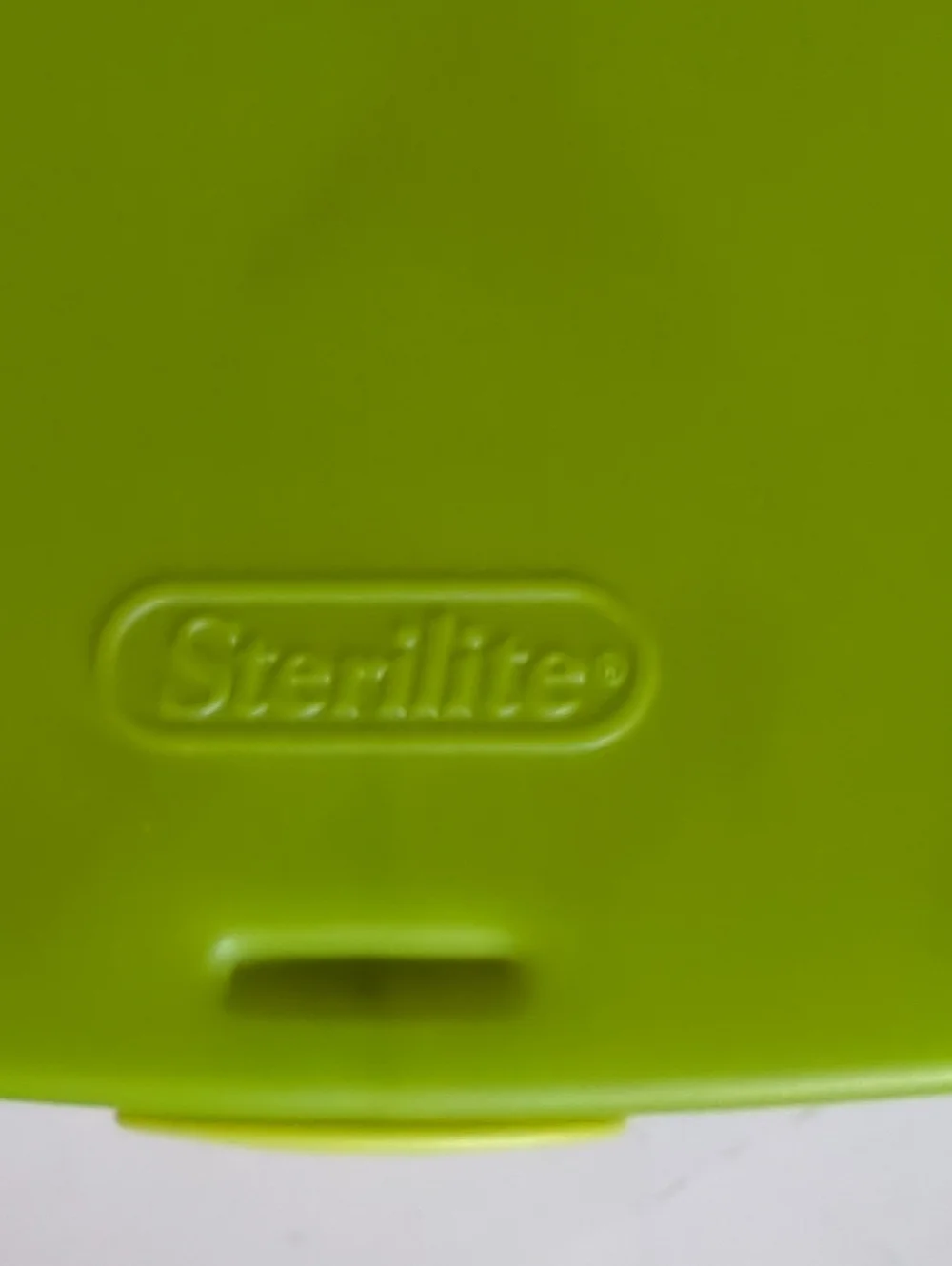 Sterilite 3-Drawer Compact Storage Desktop Organizer in Lime Green
